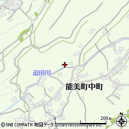広島県江田島市能美町中町2578周辺の地図
