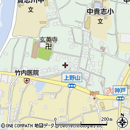 和歌山県紀の川市貴志川町上野山308周辺の地図