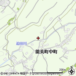 広島県江田島市能美町中町2577周辺の地図