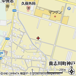 和歌山県紀の川市貴志川町神戸252-3周辺の地図