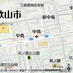 和歌山県和歌山市新中島120周辺の地図
