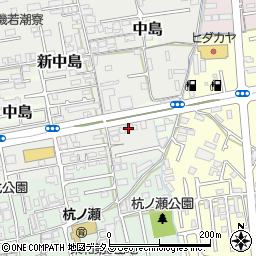 和歌山県和歌山市新中島67周辺の地図