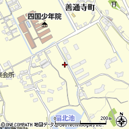 香川県善通寺市善通寺町2466周辺の地図