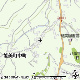 広島県江田島市能美町中町3223周辺の地図
