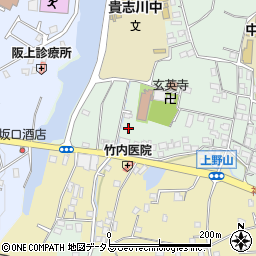 和歌山県紀の川市貴志川町上野山293周辺の地図