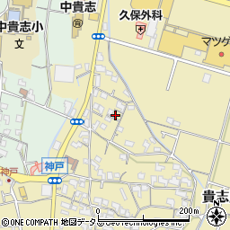 和歌山県紀の川市貴志川町神戸375-3周辺の地図