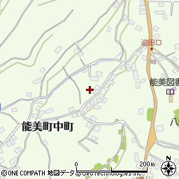 広島県江田島市能美町中町2941周辺の地図