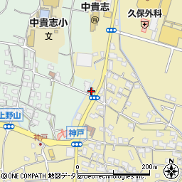 和歌山県紀の川市貴志川町神戸367-1周辺の地図