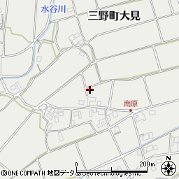 香川県三豊市三野町大見甲-4541周辺の地図