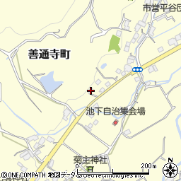 香川県善通寺市善通寺町1421周辺の地図