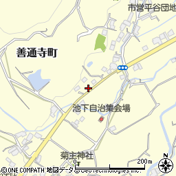 香川県善通寺市善通寺町1418周辺の地図