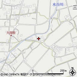 香川県三豊市三野町大見甲-4554-3周辺の地図