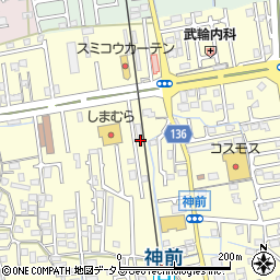 和歌山県和歌山市神前195-22周辺の地図