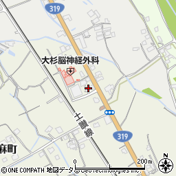 香川県善通寺市大麻町2061-1周辺の地図