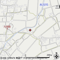 香川県三豊市三野町大見甲-4554周辺の地図