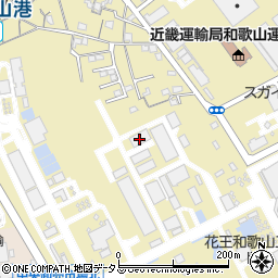 花王株式会社　和歌山工場周辺の地図