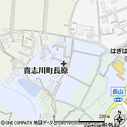 和歌山県紀の川市貴志川町長原24周辺の地図
