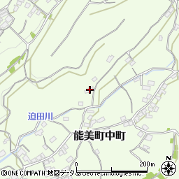 広島県江田島市能美町中町2576周辺の地図