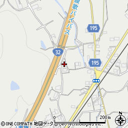 香川県丸亀市綾歌町岡田上267周辺の地図