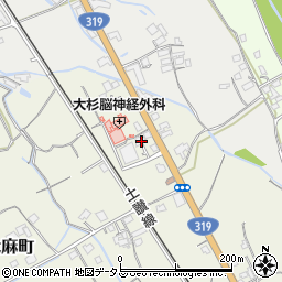 香川県善通寺市大麻町2062周辺の地図
