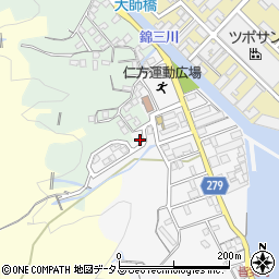 広島県呉市仁方皆実町18-4周辺の地図