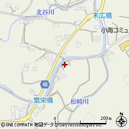 香川県東かがわ市小海1891周辺の地図