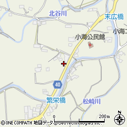 香川県東かがわ市小海1830周辺の地図