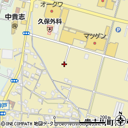 和歌山県紀の川市貴志川町神戸250周辺の地図
