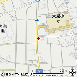 香川県三豊市三野町大見甲-3477周辺の地図