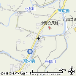 香川県東かがわ市小海1829周辺の地図