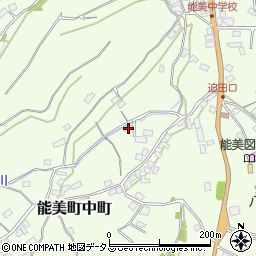 広島県江田島市能美町中町2931周辺の地図