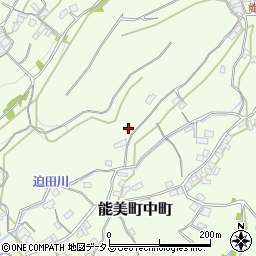 広島県江田島市能美町中町2561周辺の地図