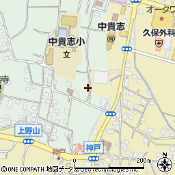 和歌山県紀の川市貴志川町上野山9周辺の地図