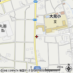 香川県三豊市三野町大見甲-3478周辺の地図