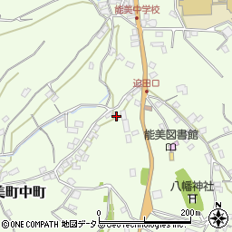 広島県江田島市能美町中町3234周辺の地図