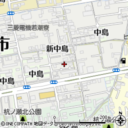 和歌山県和歌山市新中島83周辺の地図