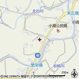 香川県東かがわ市小海1828周辺の地図