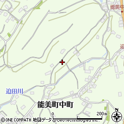 広島県江田島市能美町中町2897周辺の地図