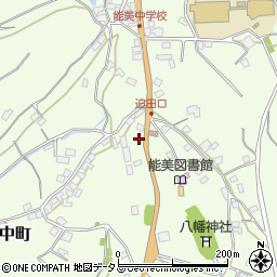 広島県江田島市能美町中町3288-6周辺の地図