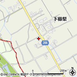 香川県仲多度郡琴平町下櫛梨1026-4周辺の地図