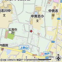 和歌山県紀の川市貴志川町上野山75-1周辺の地図
