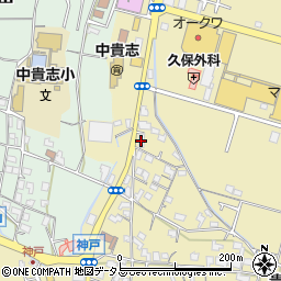和歌山県紀の川市貴志川町神戸354周辺の地図