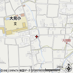 香川県三豊市三野町大見甲-3561周辺の地図