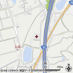 香川県三豊市三野町大見甲-4442周辺の地図