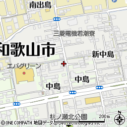 和歌山県和歌山市新中島144周辺の地図