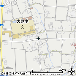 香川県三豊市三野町大見甲-3551周辺の地図