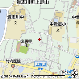 和歌山県紀の川市貴志川町上野山253周辺の地図