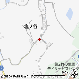 和歌山県和歌山市塩ノ谷98-7周辺の地図