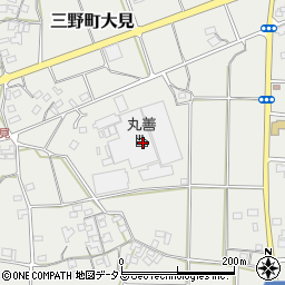 香川県三豊市三野町大見甲-3308周辺の地図