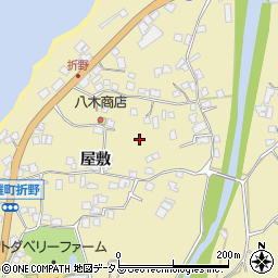 徳島県鳴門市北灘町折野周辺の地図
